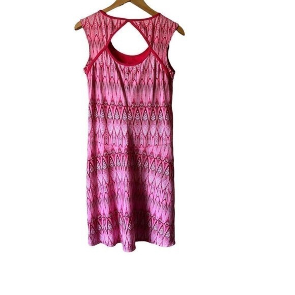 PrAna Cora Dress In Azalea Feather Size Small - Picture 4 of 6